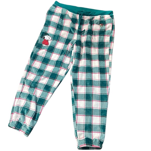 Snoopy® & Woodstock Plush Pajama Pant - Picture 4 of 7